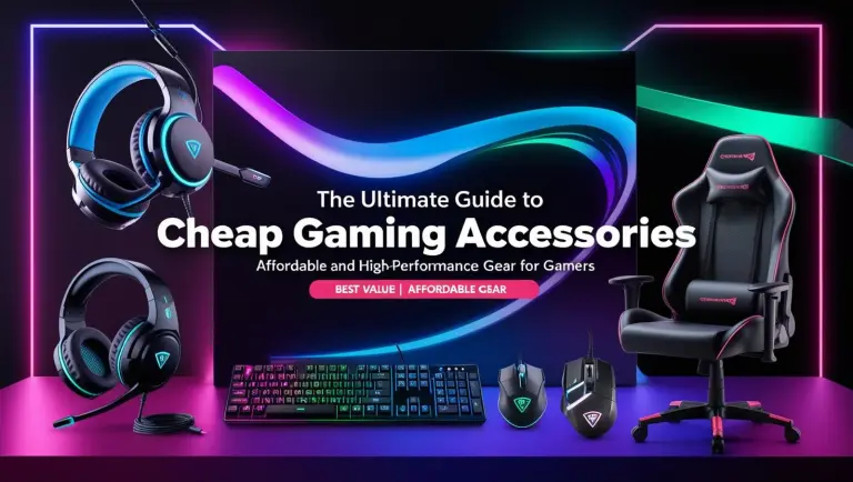 The Ultimate Guide to Cheap Gaming Accessories Affordable and High-Performance Gear for Gamers