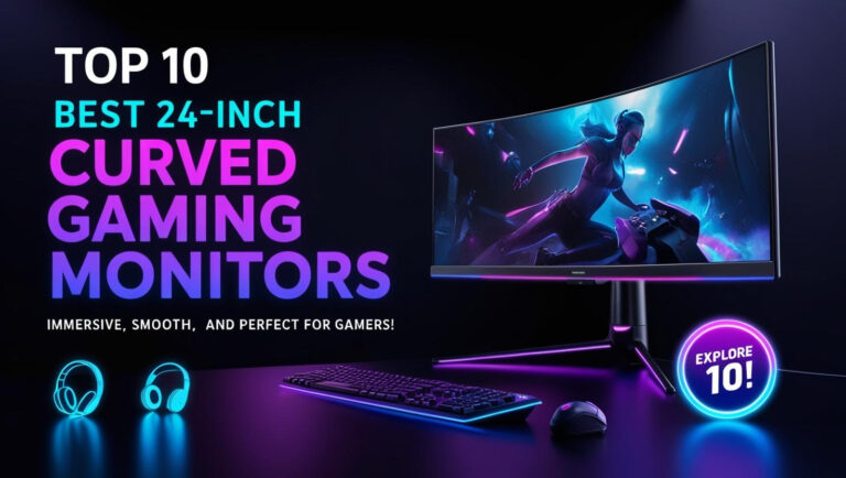 Top 10 Best 24-Inch Curved Gaming Monitors in 2025