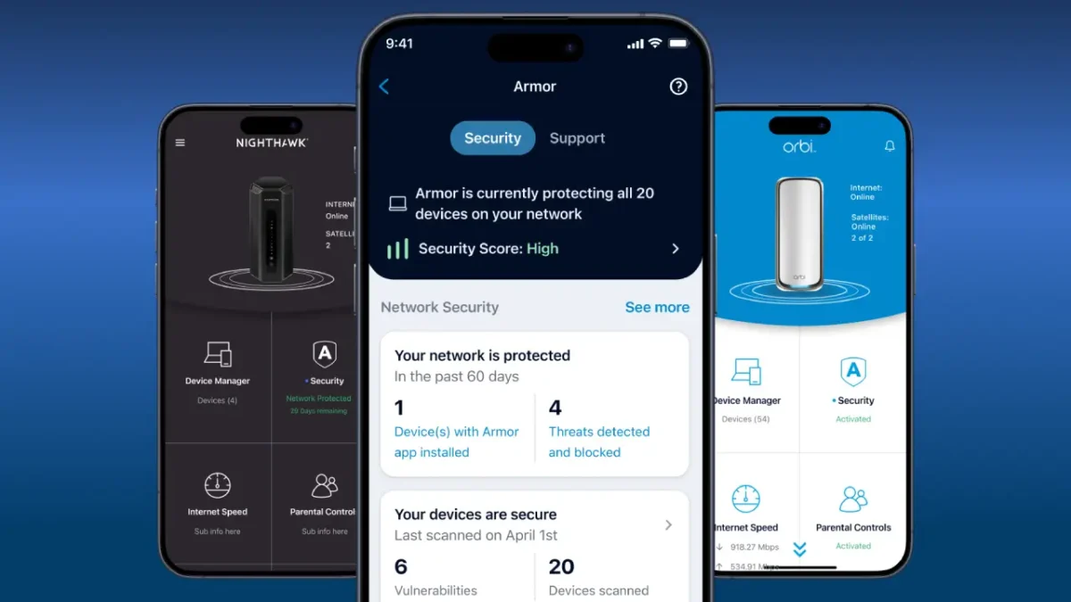 NETGEAR Nighthawk BE9200 - NETGEAR Armor Security