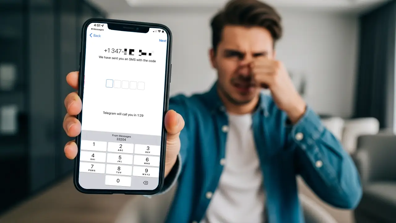 Telegram Not Sending Code OTP Issue