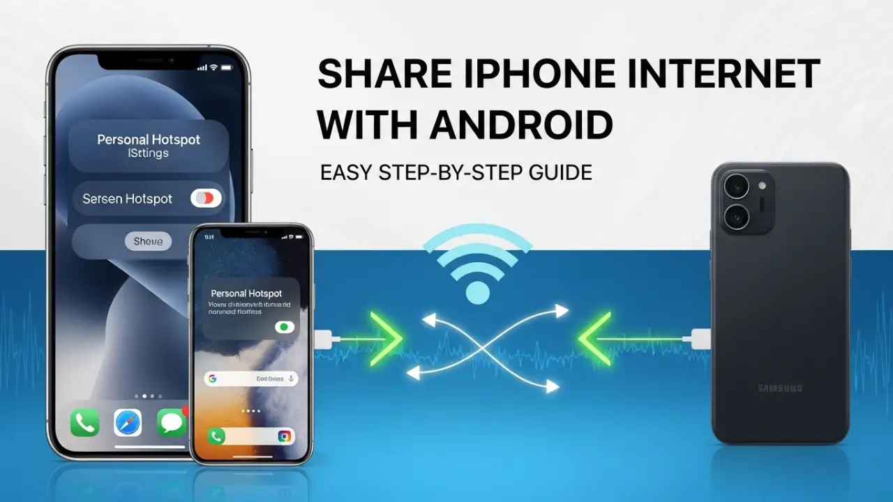 share iPhone internet with Android