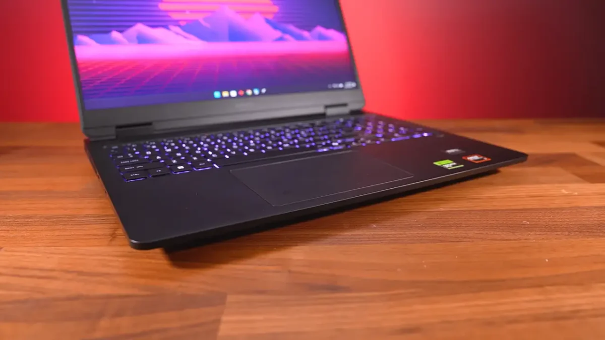 HP Omen 16 (2025) Touchpad