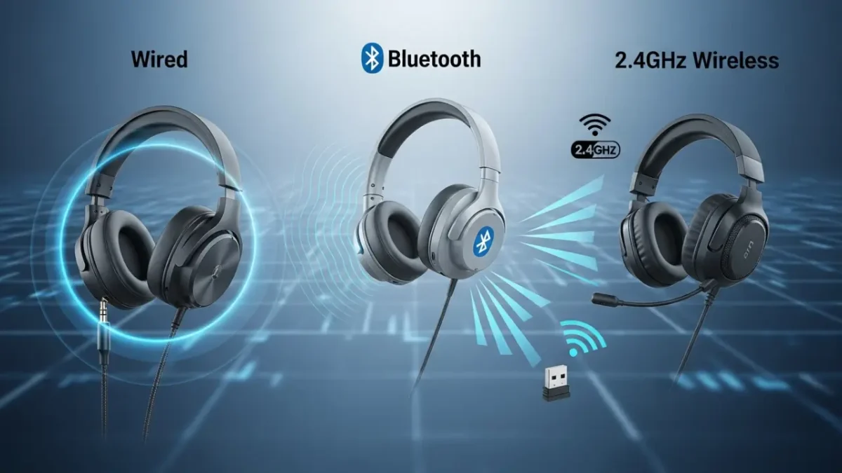 Wired vs Bluetooth vs 2.4GHz Wireless