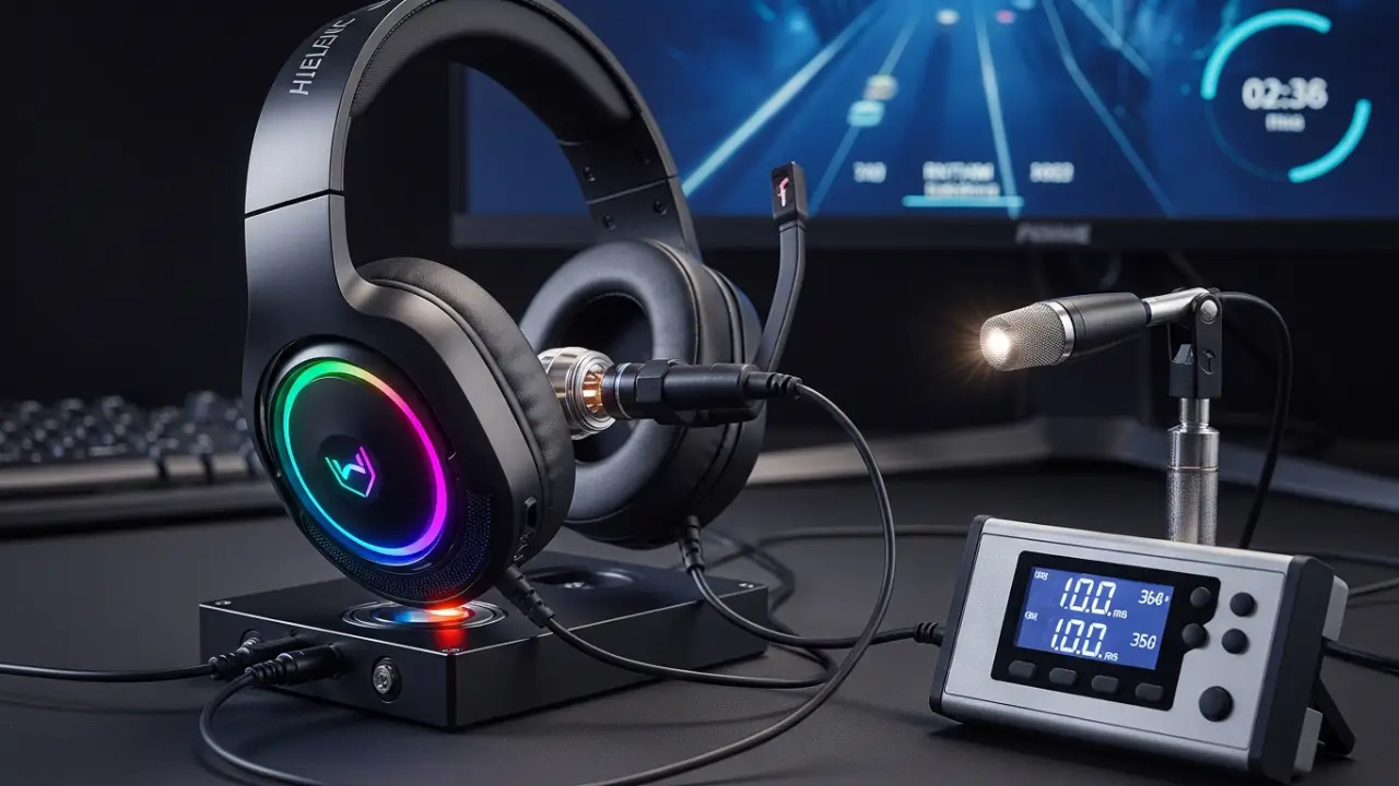 gaming headset Latency Test