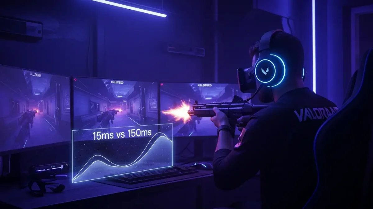 wireless gaming headset latency