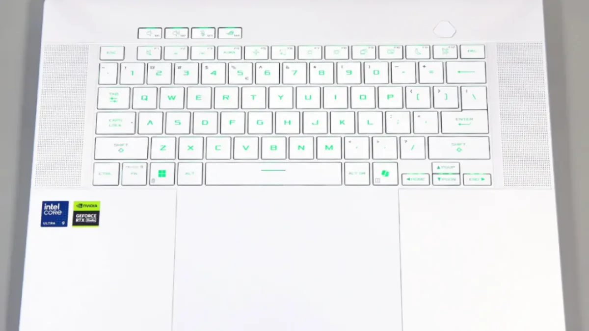 Asus Zephyrus G16 Keyboard & Touchpad