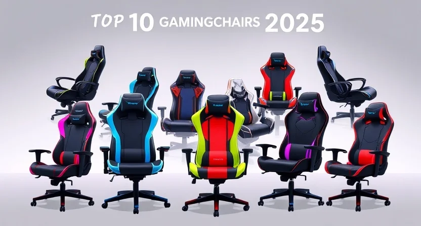 10 Best Gaming Chairs of 2025: The Ultimate Comfort Picks for Every Gamer 1 top 10 gaming chairs 2025